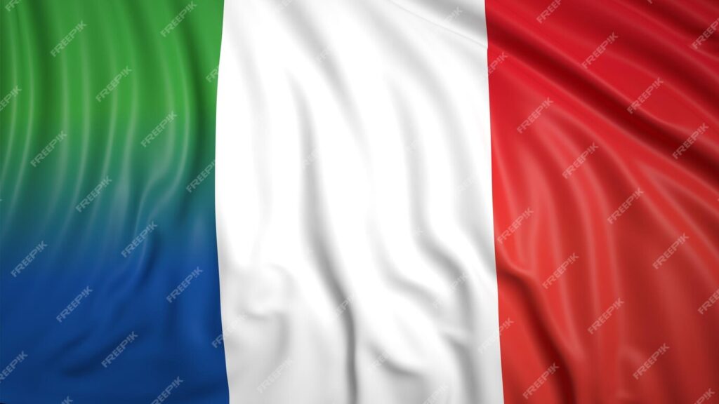 bandiera italia francia